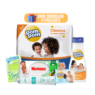 Kit Higienico De Bebe Pomada de Assadura Lenço Umedecido Fraldas Huggies com Envio Rapido em Oferta na Shopee