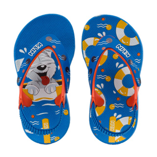 Chinelo Infantil Masculino klin Acqua Sandália de Dedo Com Elástico Para Menino 442131 em Oferta na Shopee