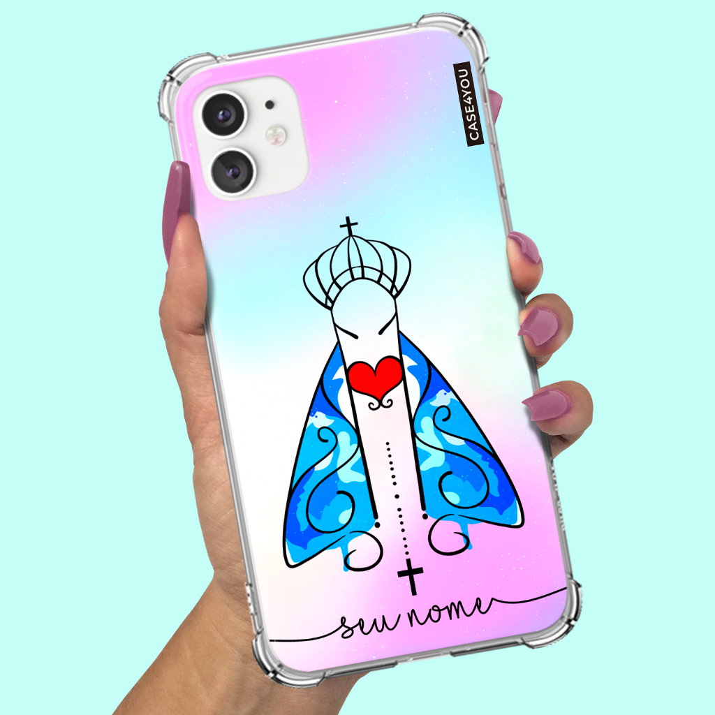 Capa Capinha Para Xiaomi Redmi Note 10 Note 11 Note 12 Note 13 Note 14 Note 15 Pro Plus Personalizada Da Nossa Senhora 3