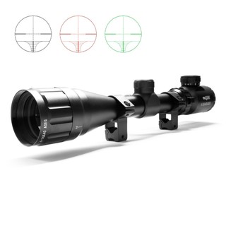 LUNETA TÁTICA QGK 4-16X40 AOEG RETÍCULO ILUMINADO