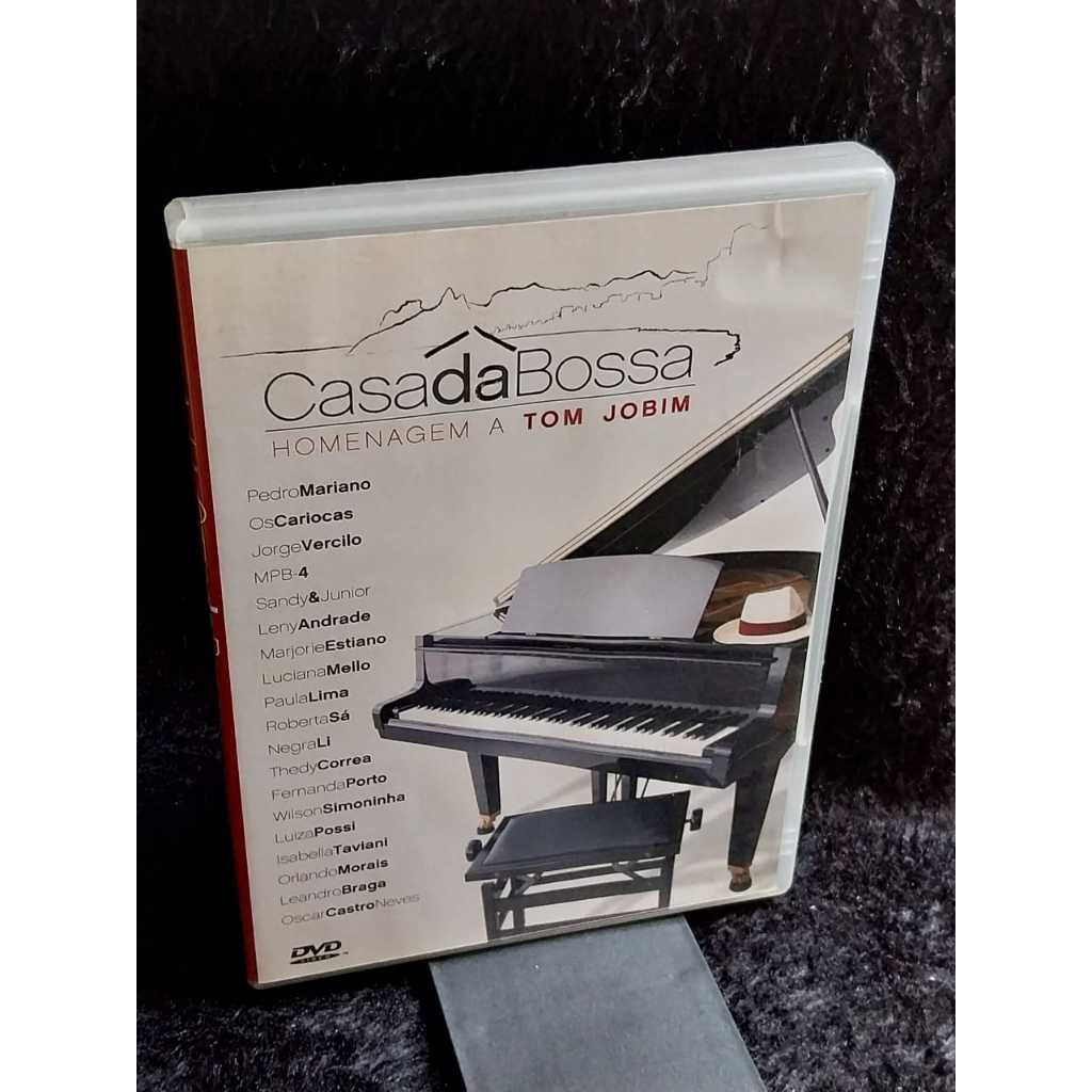 DVD Casa da Bossa - Homenagem a Tom Jobim DVD usado Desapego