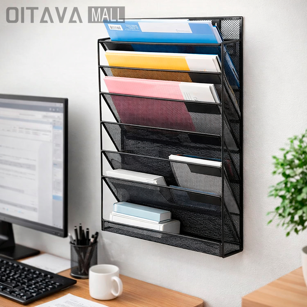 Organizador de Parede com 5 Andares em Metal