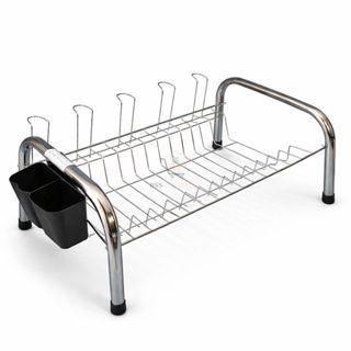 Escorredor De Louças Compacto Porta Pratos Copos Talheres Secador Organizador De Pia Cozinha Pequena em Oferta na Shopee