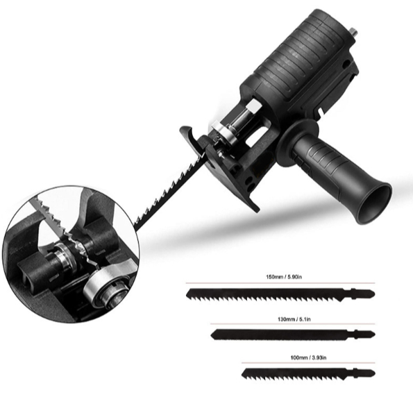 🔧 Adaptador Tico Tico Universal para Transformar Parafusadeira  Furadeira em Serra