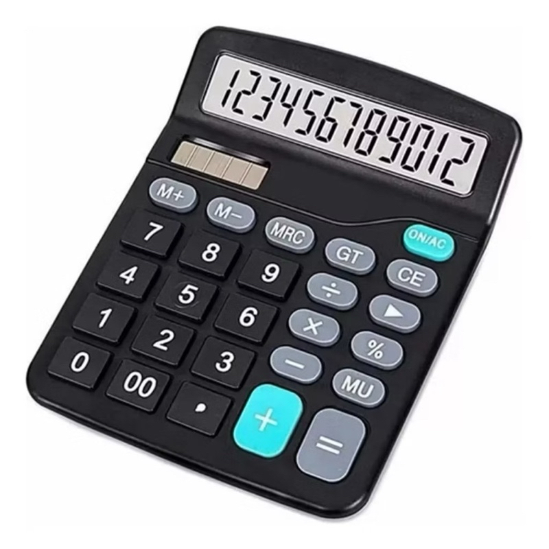 Calculadora de Mesa 12 Dígitos com Display de Alta Resolução e Teclas Sensíveis