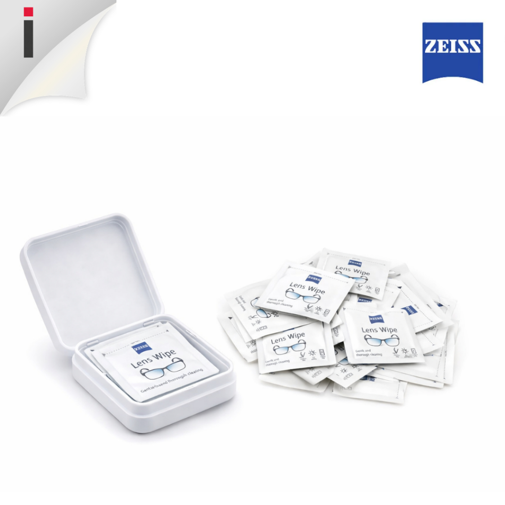 Kit Lens Wipes Zeiss 10 Lenços Umedecidos Com Case Latinha Porta Lencinhos em Oferta na Shopee