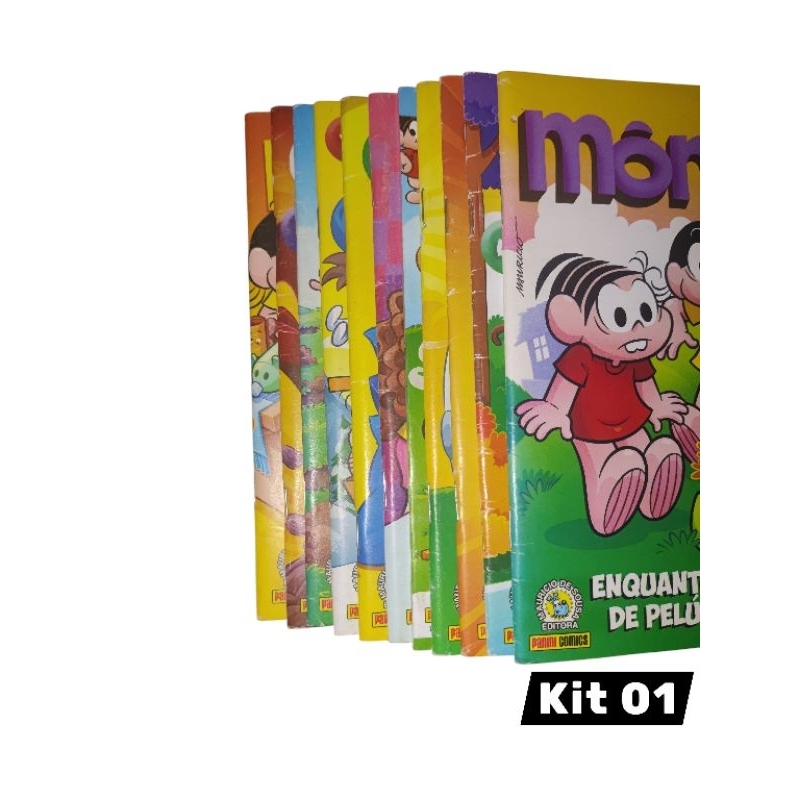 📚✨ Kit Gibis Turma da Monica em Oferta na Shopee