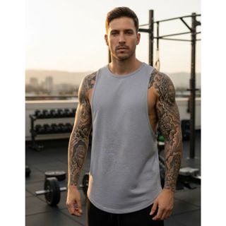 Regata Cavada LongLine Oversized - VÁRIAS CORES- Greef em Oferta na Shopee