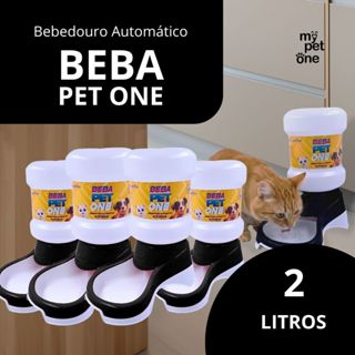 Kit 4 Bebedouro Automático Beba Pet One Preto - Galão 2 Litros em Oferta na Shopee