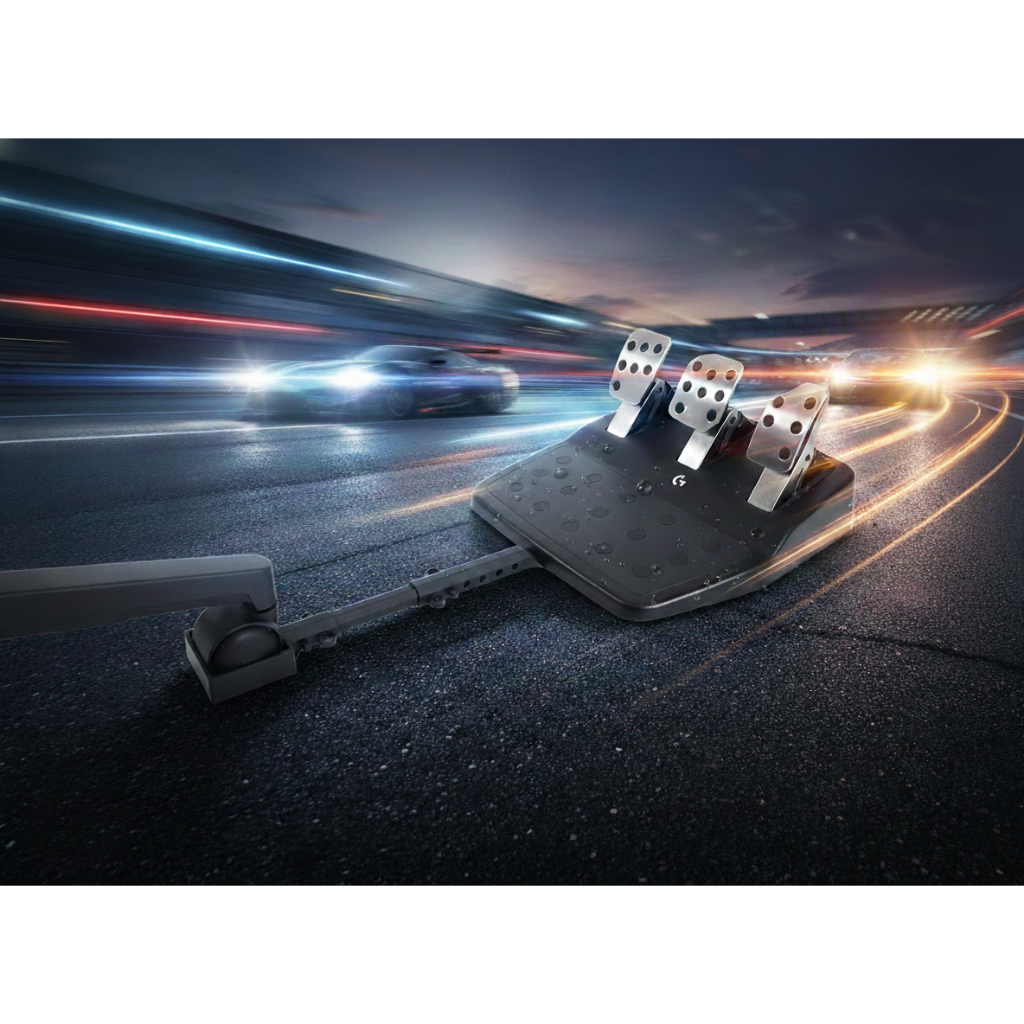 Suporte Trava Ajustável para Cadeira Volante Pedal Logitech G29
