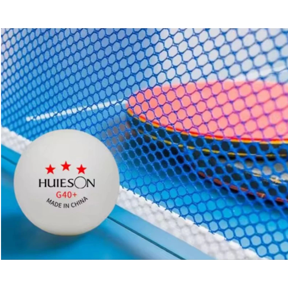 Kit com 10 Bolas de tênis de mesa profissional Huieson G40+ 3 estrelas