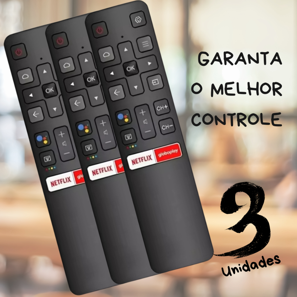 Controle Remoto Compatível Para Tv Smart TCL em Oferta na Shopee