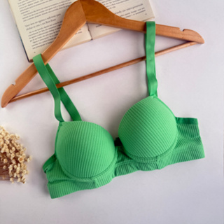 Sutiã Reforçado Duda Canelado com Bojo Aro de Metal e Alças Largas em Oferta na Shopee