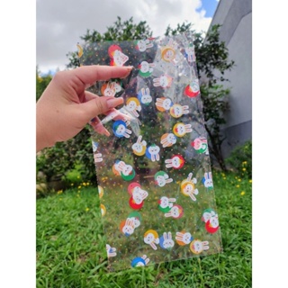 10 Saquinho Páscoa Transparente Decorado Coelhinho 15x30 Embalagem para Doces + Fita Cetim Lembrancinha Infantil em Oferta na Shopee