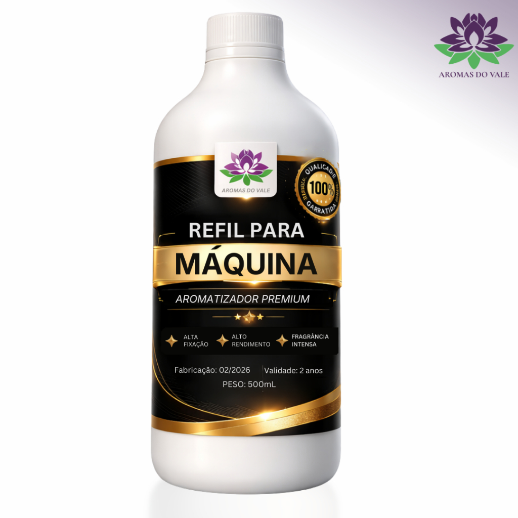 Refil 500mL Aromatizador de Máquina Nevoa Profissional Difusor Elétrico Para Uso | Escolha o Aroma