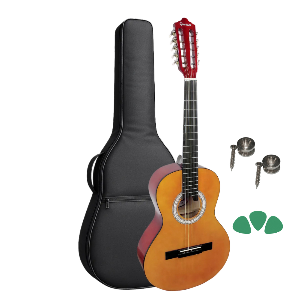 Viola Caipira Giannini Acustica Natural Vs14n + Capa Luxo em Oferta na Shopee
