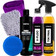 Kit Pneu Pretinho Shampoo V-Floc Cera Tok Final Carnauba Vonixx
