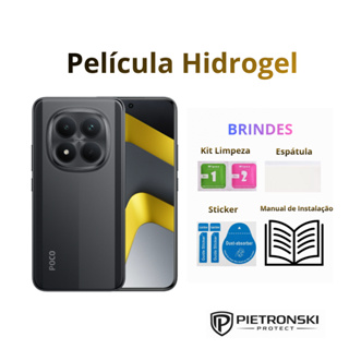 Película de Hidrogel HD Frontal Para Xiaomi Poco M8 em Oferta na Shopee