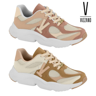 Tênis Feminino Vizzano Casual Chunky Sneaker Blogueira Estilosa Solado Confortável Original em Oferta na Shopee