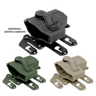 Coldre Tático Eagle Fit Molle + Plataforma Engate rapido Colete  GX4 Carry .38 TPC Taurus GX2 - Taurus TX9 em Oferta na Shopee