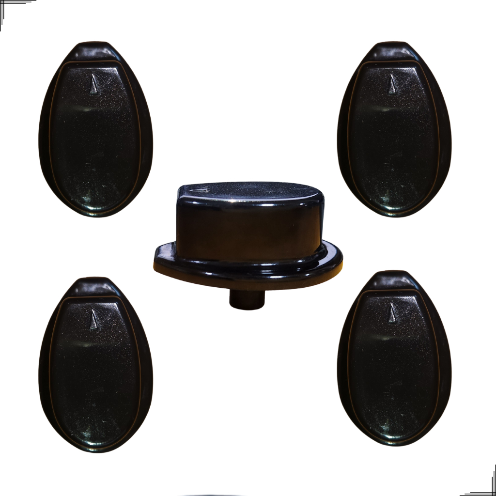 Botão para Fogão de mesa Cooktop Chamalux Tedge Chamalar 5 Peças varias marcas - conferir medidas