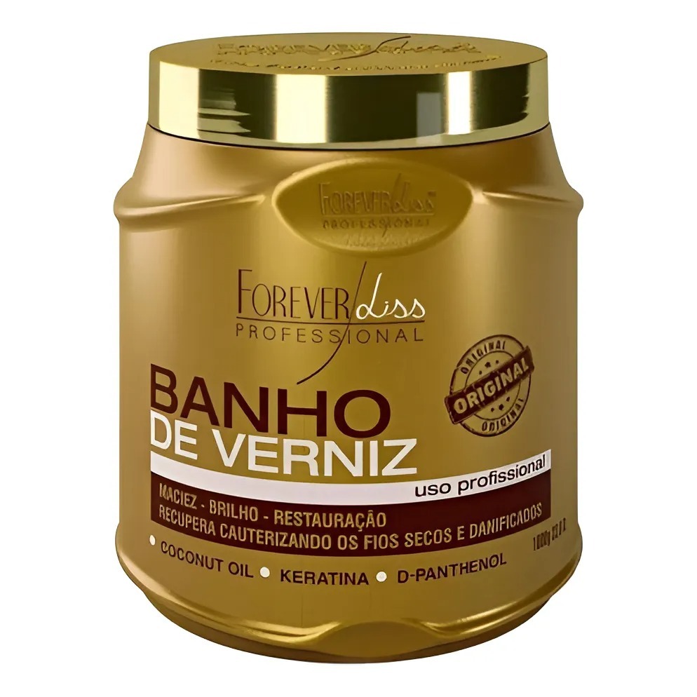 Máscara Banho de Verniz Forever Liss 1kg