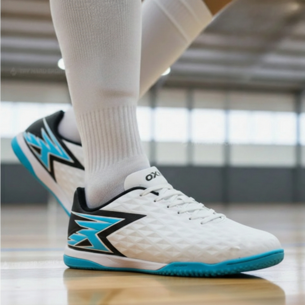 Chuteira Futsal OXN Genio 3 X-Pro 2 Adulto Oficial Conforto Leve Grip Quadra Indoor em Oferta na Shopee