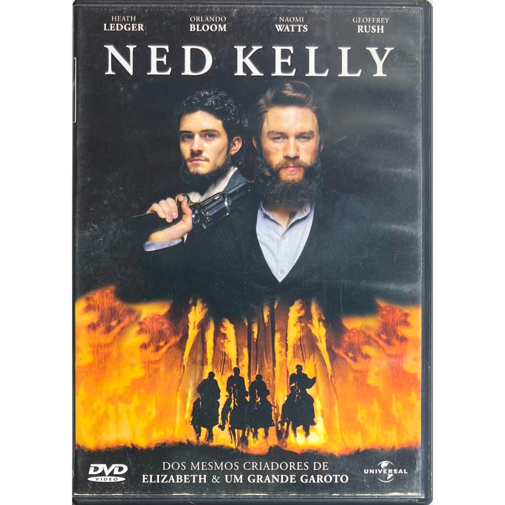 Ned Kelly - Geoffrey Rush - DVD Original