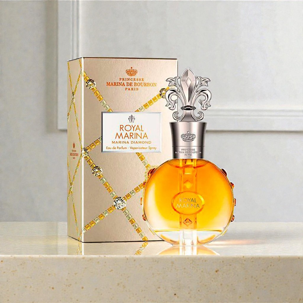 Perfume Royal Marina Marina Diamond Princesse Marina de Bourbon Eau de Parfum 30ml – Feminino, Floral Frutado Elegante