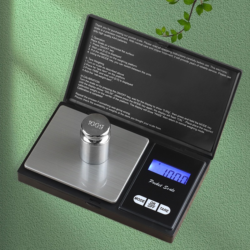 Mini Balança Digital Com Alta Precisão 0,01g-500g - MH-505