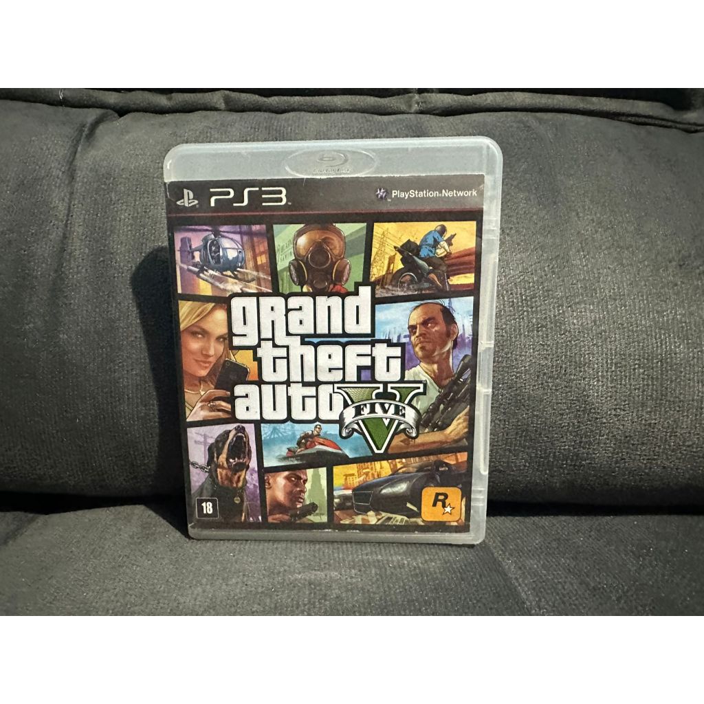 Grand Theft Auto V (GTA V) Jogo Original Ps3