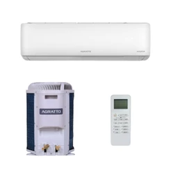 Ar Condicionado Split Hi Wall Agratto Zen Top Inverter 12.000 Btus Quente e Frio 220V R-32