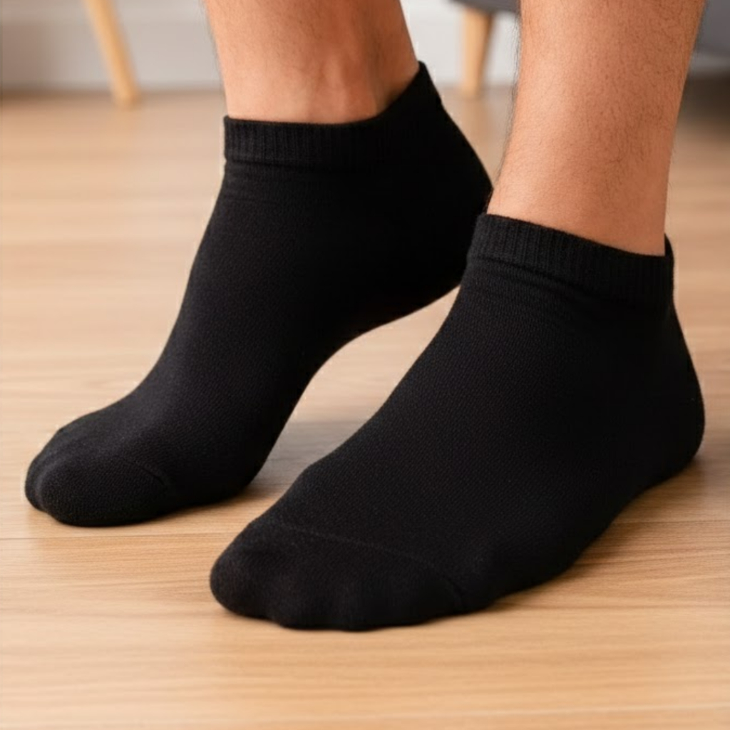 Kit 12 Meias Soquete Preta Cano Curto Confortável para Dia a Dia e Trabalho Masculina - Promoção! em Oferta na Shopee