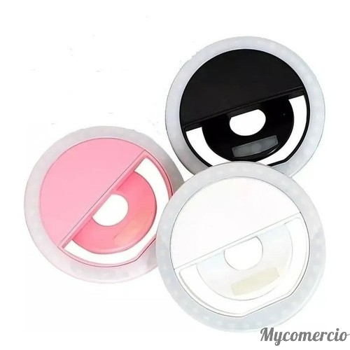 Anel Luminoso Para Celular Flash Selfie Mini Ring Light led Celular (Cores Sortidas)