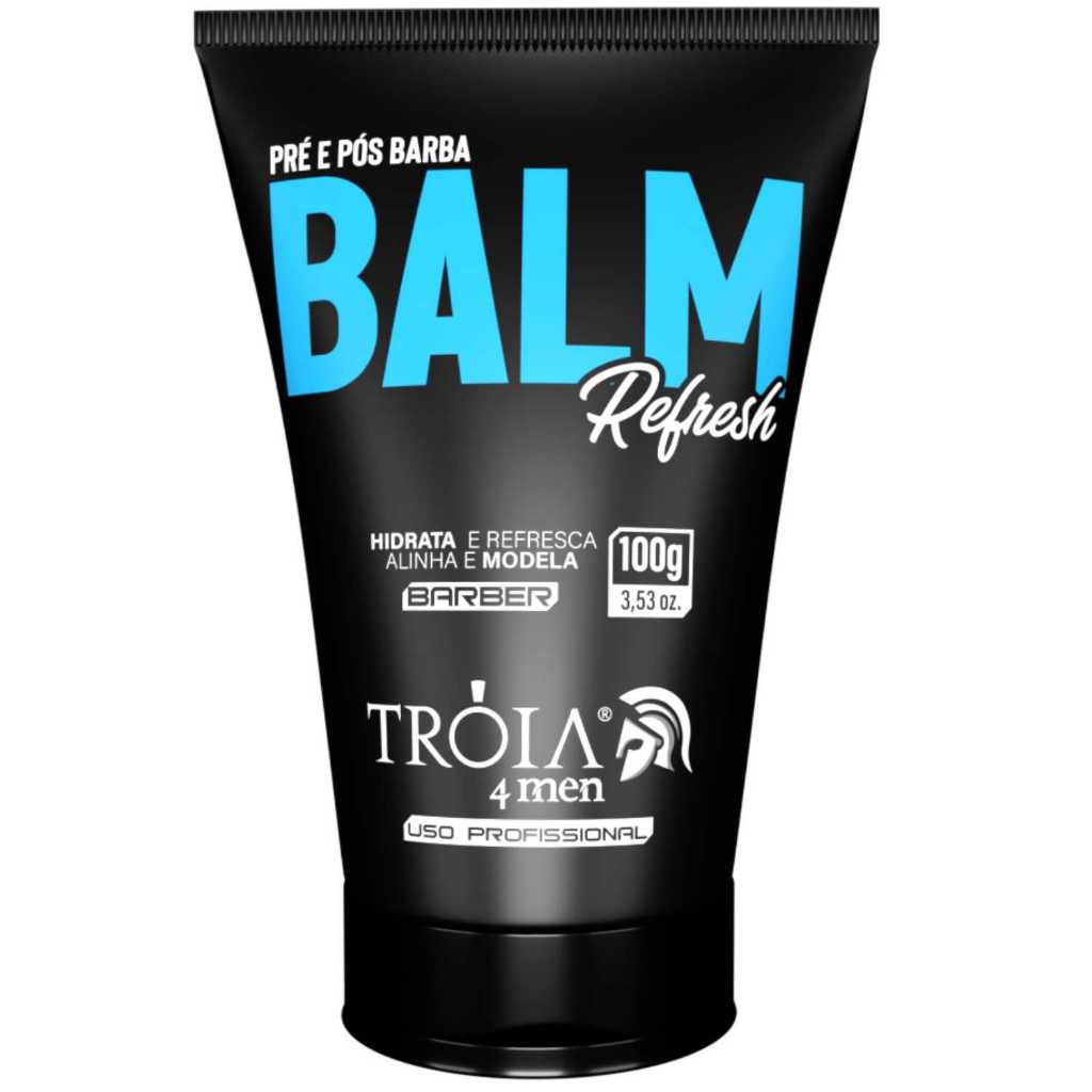 Pós Barba Balm Tróia Hair 100ml Original