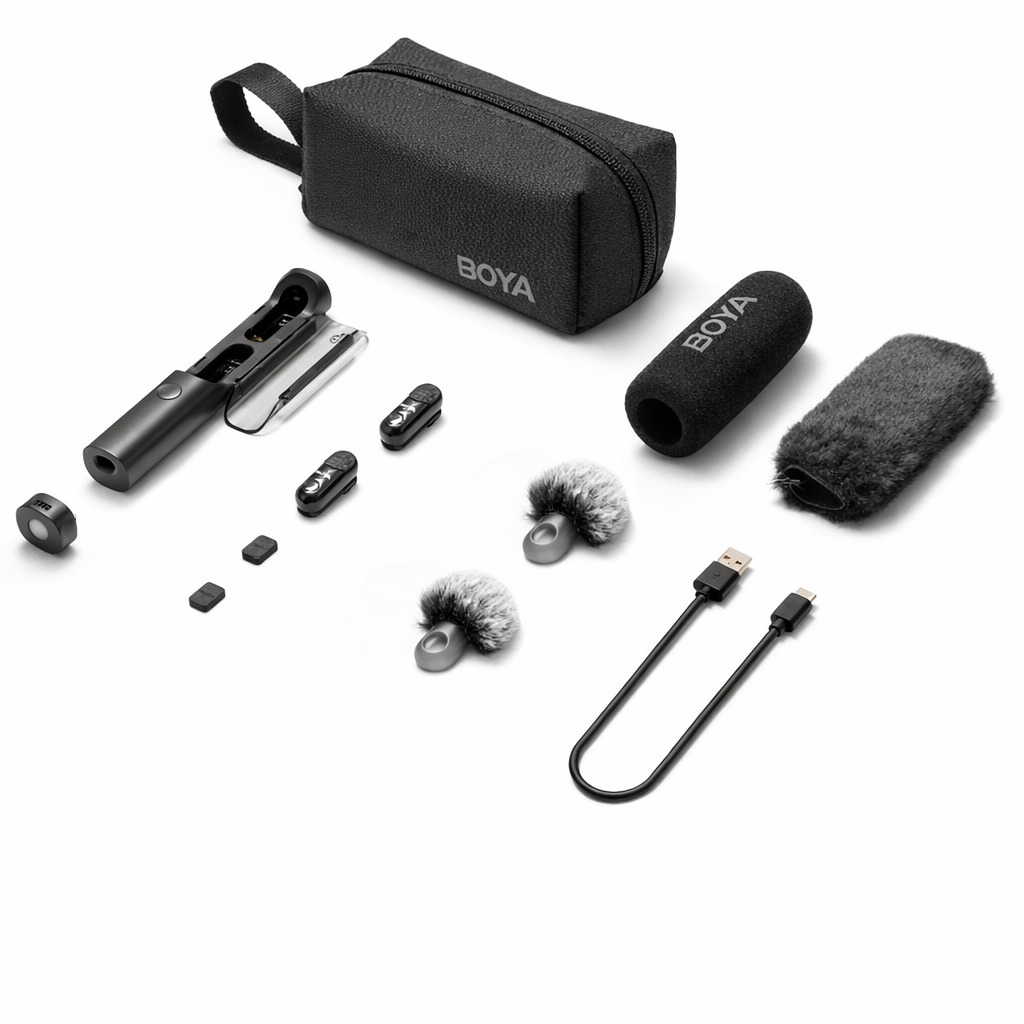 Microfone de Lapela BOYA Magic 07 Profissional
