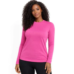Blusa Térmica Peluciada Feminina Segunda Pele Manga Longa Frio