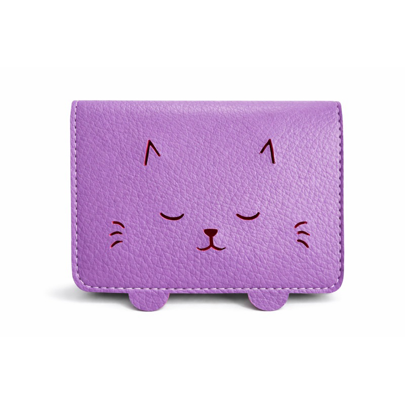 Carteira Feminina fofa de gatinho Artesanal Meu Capricho | Feita à Mão | Presente Criativo | Várias Cores