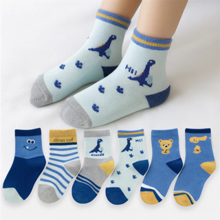 Kit Meia Infantil Menino e Menina Cano Curto e Longo Estampas Aleatórias 0–10 Anos em Oferta na Shopee