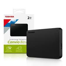 HD Externo Toshiba 2TB Canvio Basics Preto HDTB520XK3AA