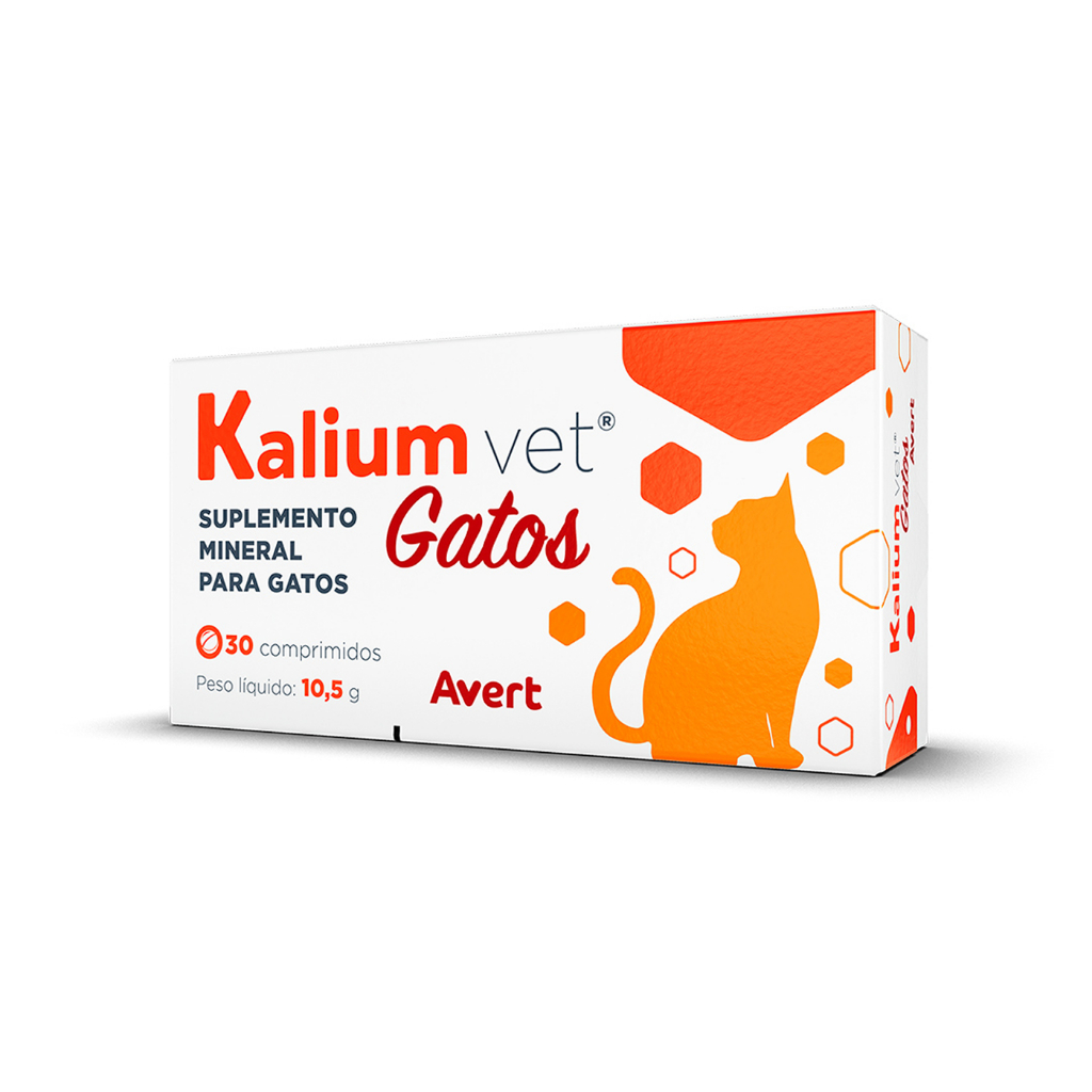 Kalium Vet Avert suplemento para gatos 30 comprimidos