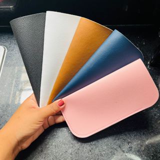 Porta Óculos de Sol e Grau Estojo Para Óculos Couro Sintético Premium – Case Protetor Unissex em Oferta na Shopee