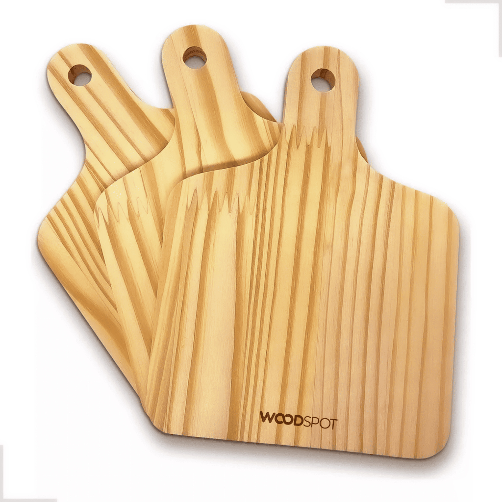 Kit 10 Mini Tabua de Servir Caipirinha Corte Artesanato Decoração Mesa Posta Madeira Pinus Premium