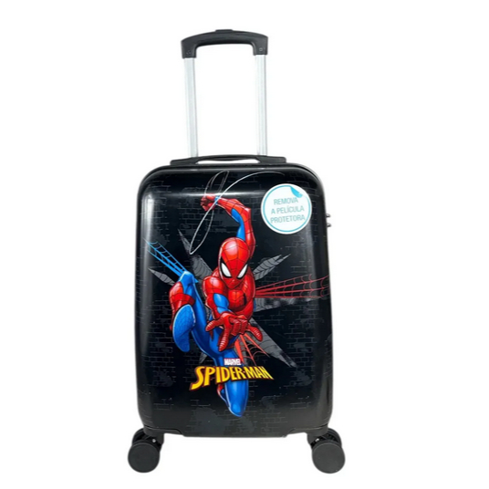 Mochila Mala Luxcel Homem-Aranha Escolar Criança Infantil Viagem Presente Colorida Super-Herói