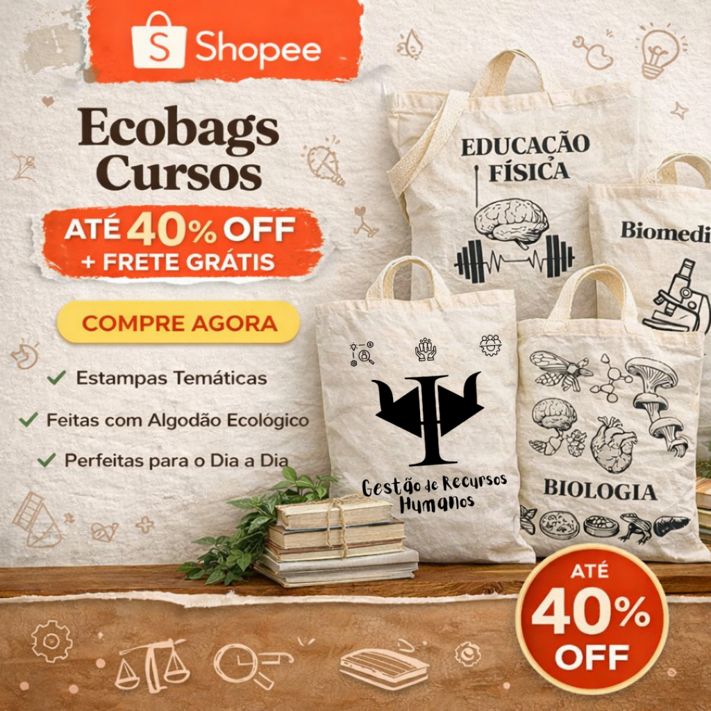 Ecobag bolsas sacolas de profissões e faculdade,RH,Moda,Educação Fisica,Biomedicina,Biologia,Formatura,personalizados