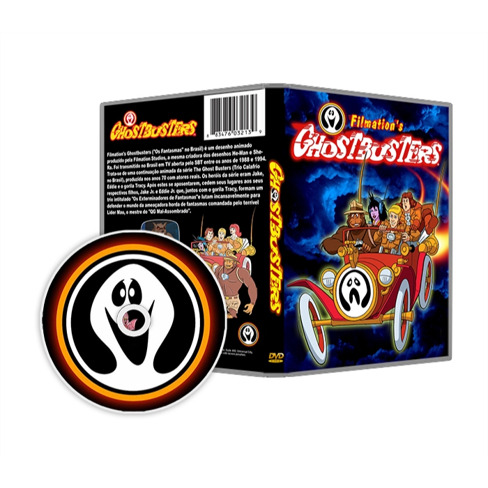 DVD Exterminadores De Fantasmas ( Caça Fantasma Da Filmation ) Completo