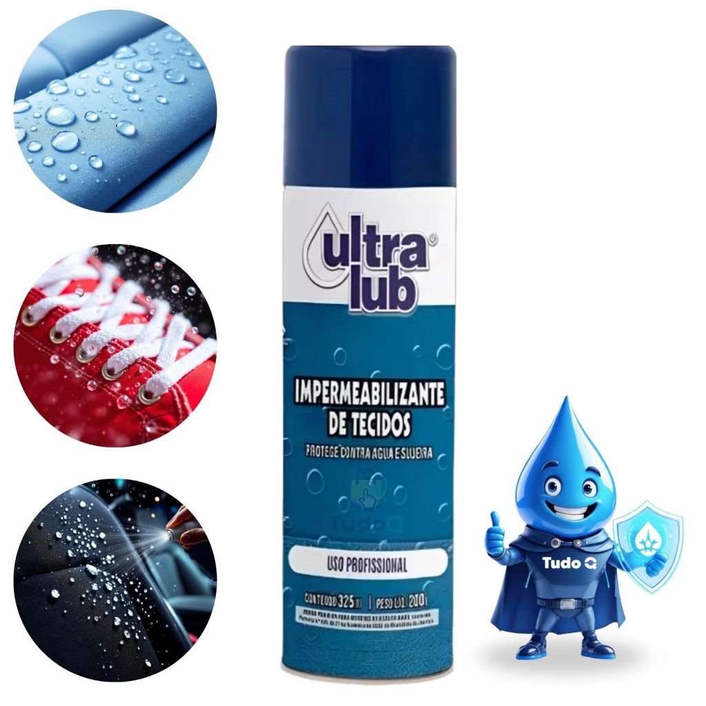 Impermeabilizante de Tecidos 325ml Ultra Lub – Tênis, Sofá e Artesanato em Oferta na Shopee