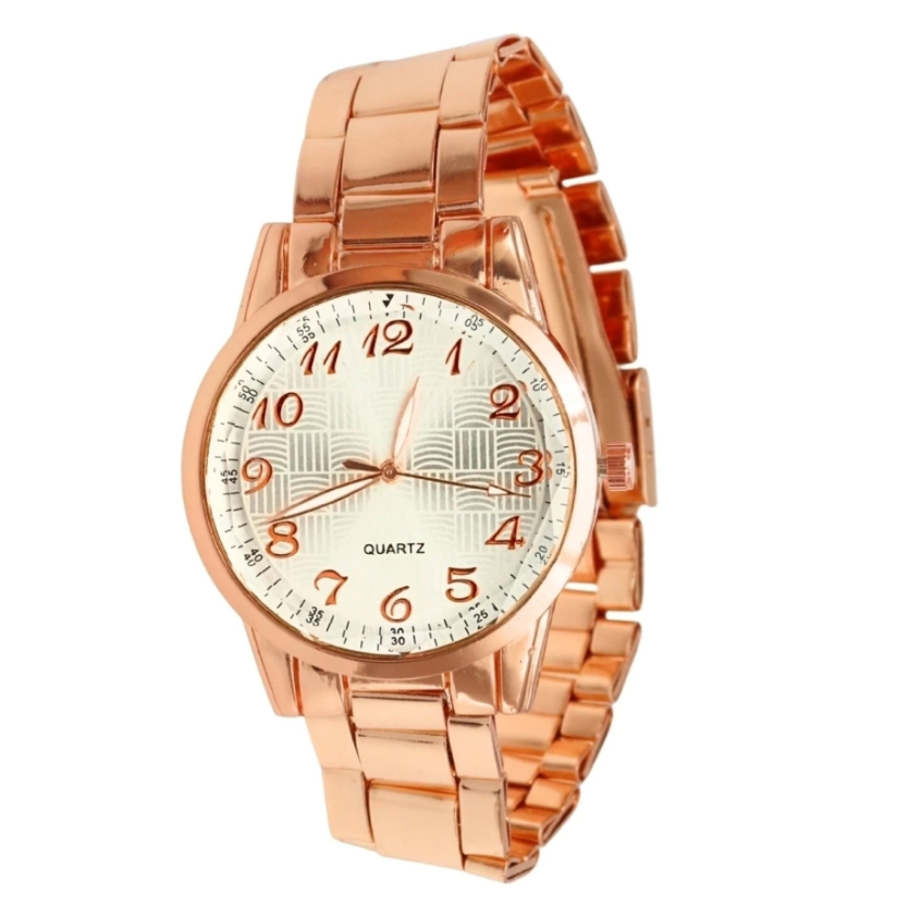 Relógio Feminino Cerejeira White Rose Gold 38mm - XD Premium Blogueira Elegante