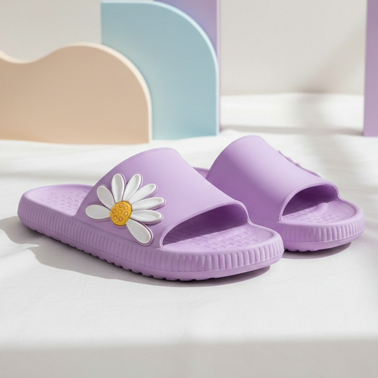 Chinelo Infantil Nuvem Slide Feminina Margarida Flores Mocinhas Modinha Pratico em Oferta na Shopee