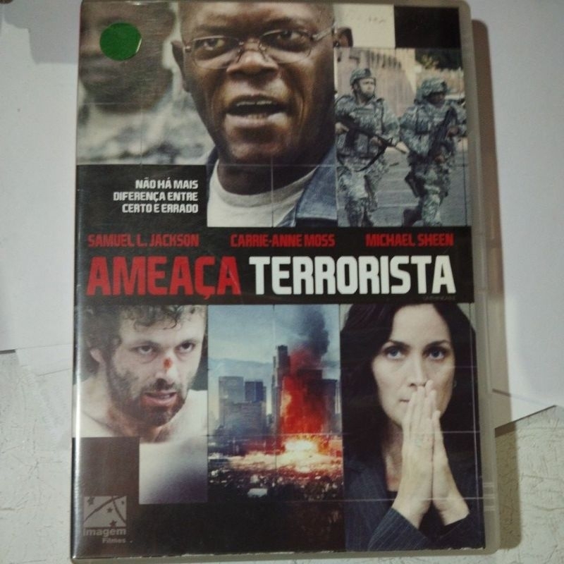 Dvd Ameaça Terrorista - Original - Samuel L Jackson